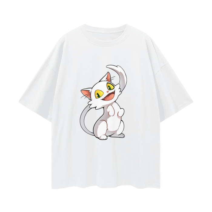 SUZUME CAT OVERSIZE T-SHIRT