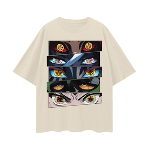 DEMON SLAYER UPPER MOON EYES OVERSIZE T-SHIRT