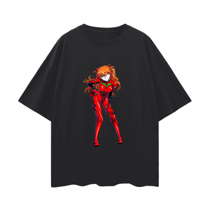 EVANGELION ASUKA OVERSIZE T-SHIRT