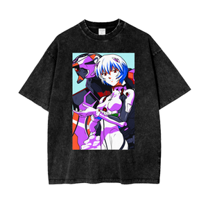 EVANGELION SNOW WASH REI T-SHIRT